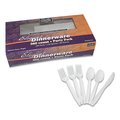 Berkley Square Medium Heavyweight Party Pack, Medium Heavyweight Forks, Knives, Spoons, White, PK360, 360PK 1065008